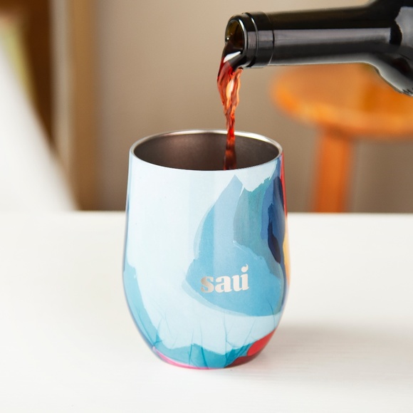 Lot of 2 x 355ml Stainless Steel Vacuum Insulated Wine Tumblers - Picture 12 of 14